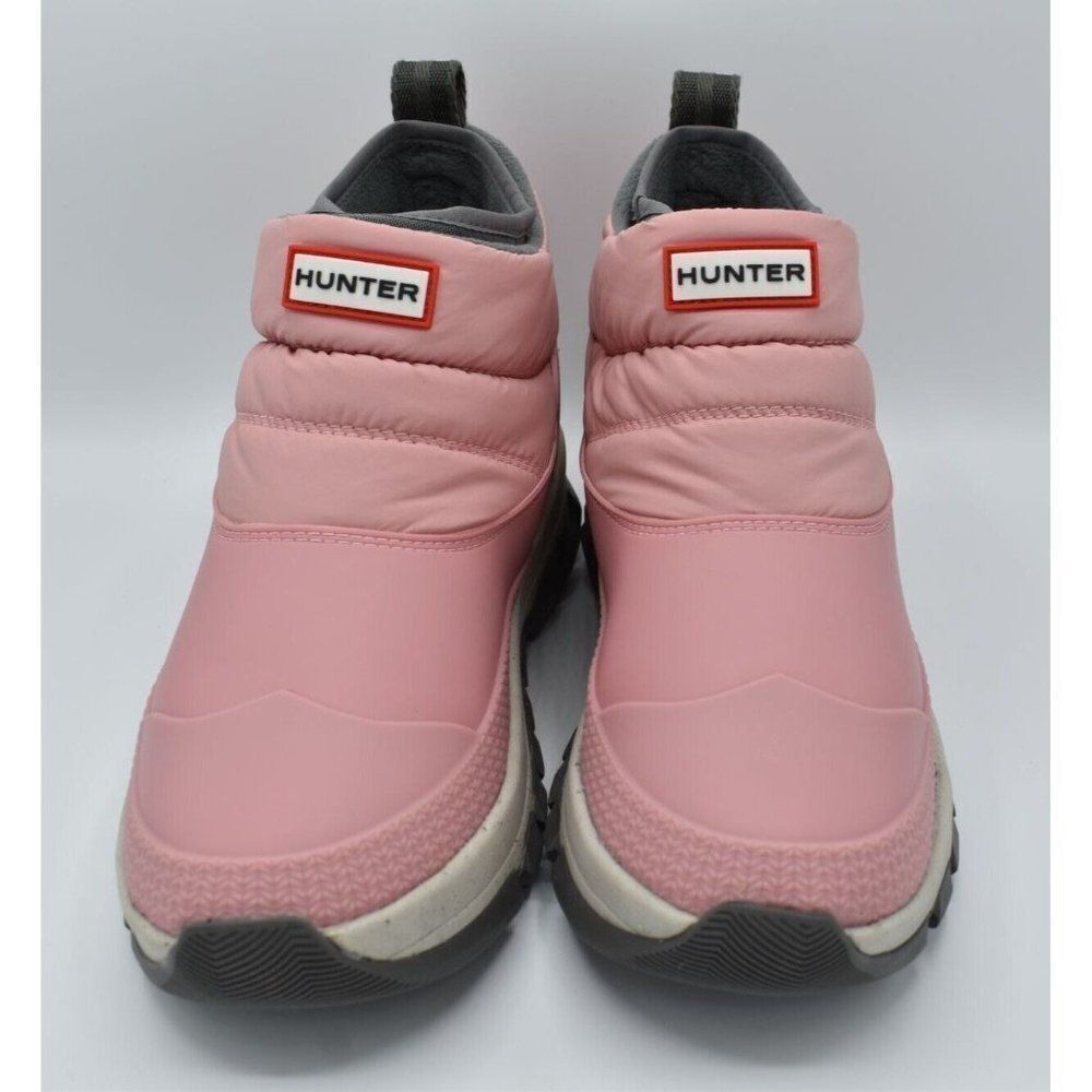Hunter Original Womens Size 9 Quartz Pink Insulated Ankle Snow Boots Booties - Picture 7 of 13